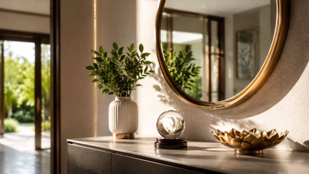 開運鏡の正しい配置で家相を改善風水師が教える八卦・山海鎮の効果的な使い分けと吉凶方位への対処法