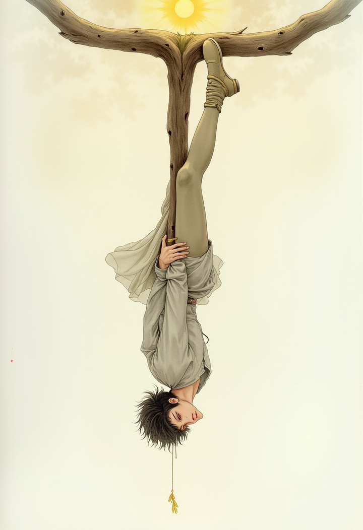 吊された男(The Hanged Man)タロットカード