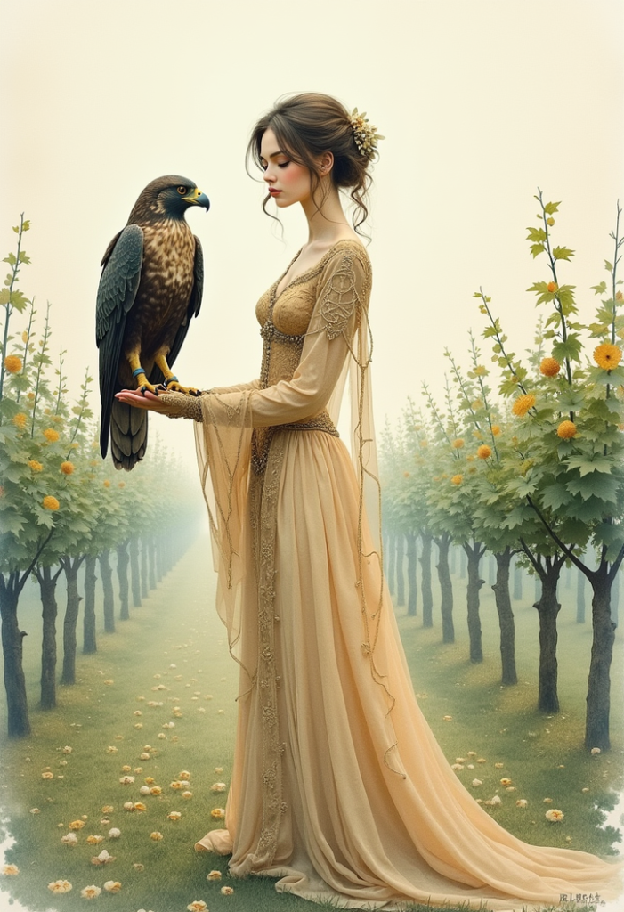 ペンタクルの9（Nine of Pentacles）