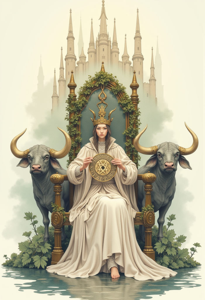 ペンタクルのキング（King of Pentacles）