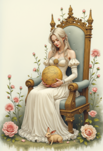 ペンタクルのクイーン（Queen of Pentacles）