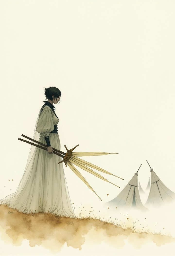 ソードの7(Seven of Swords)タロットカード