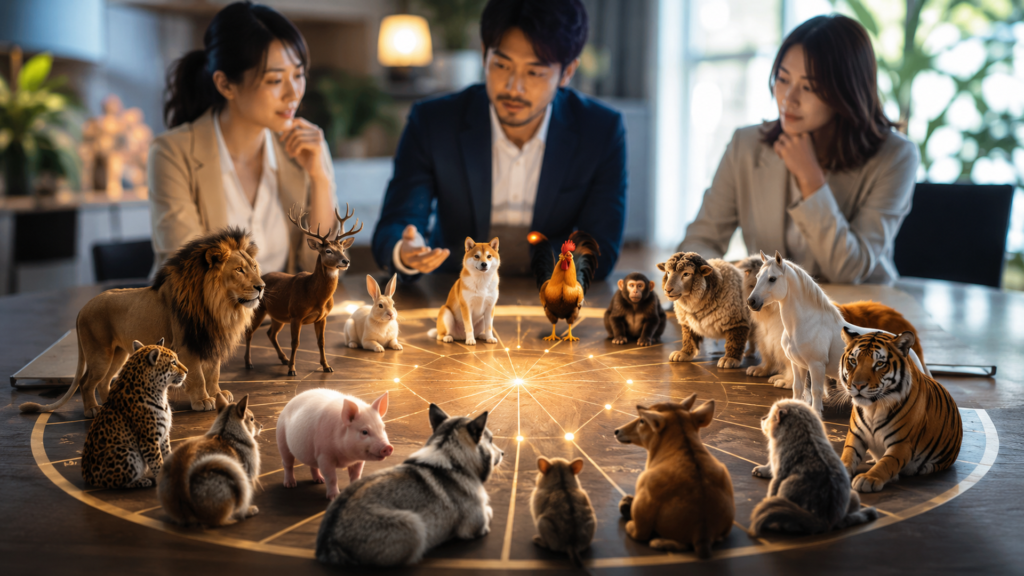 動物占い 60キャラ別の相性と仕事スタイル